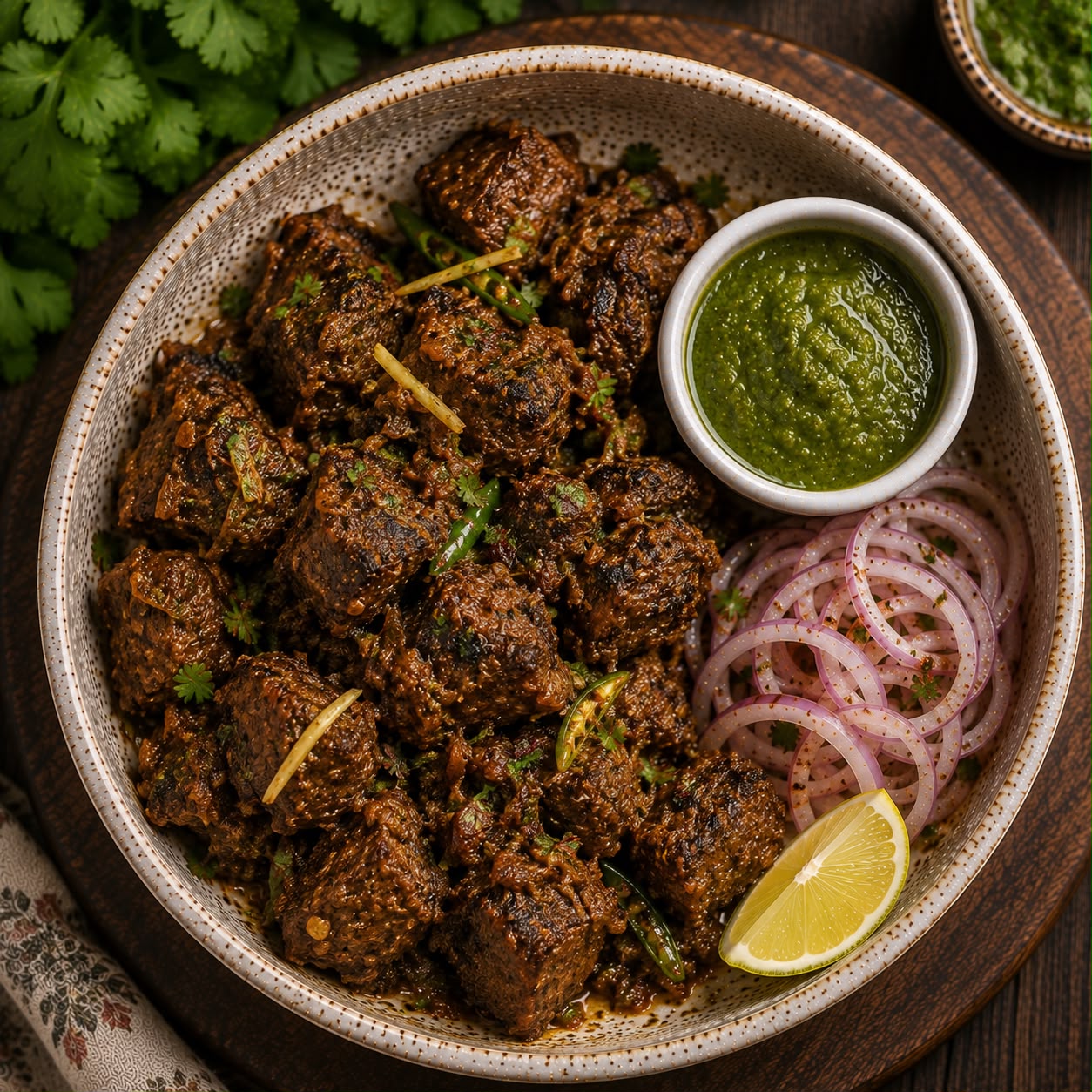 Bhuna Mutton Bites